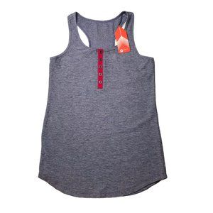 New NWT Oiselle Tank Top with Henley Buttons Sleeveless Size Women's 6 Lavender